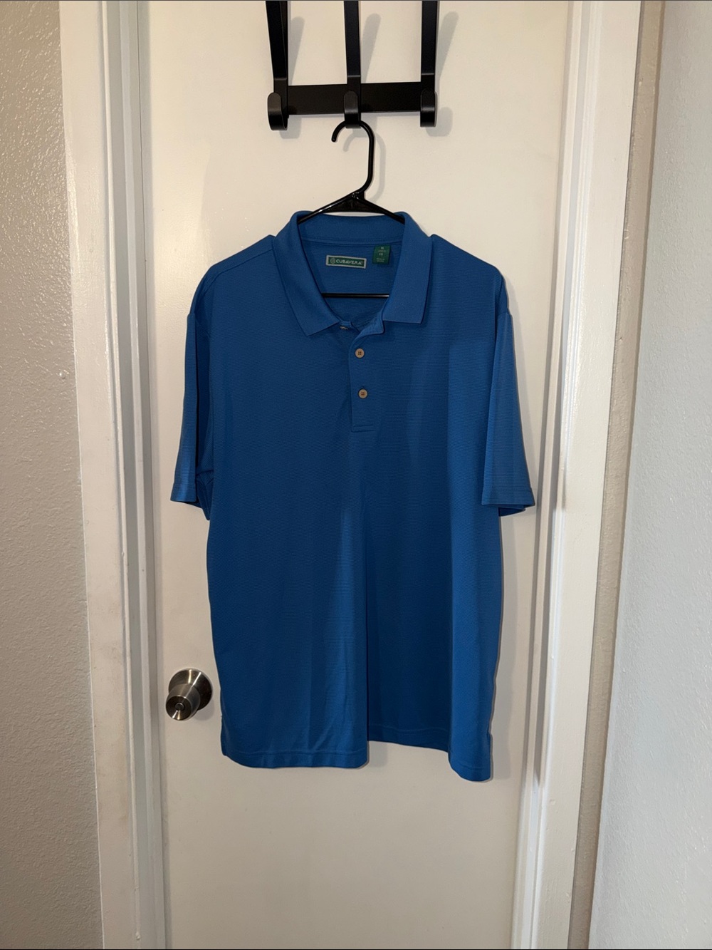 croft & barrow Men's Royal Blue Short-Sleeve Polo